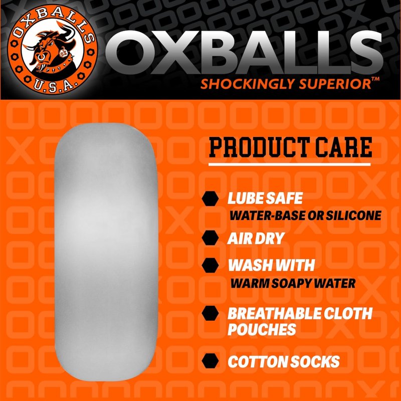 OxBalls BIG OX thick blubbery cockring COOL ICE