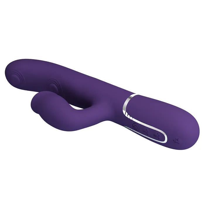 Party Up Alan Licking Thumping Rabbit Vibrator Purple
