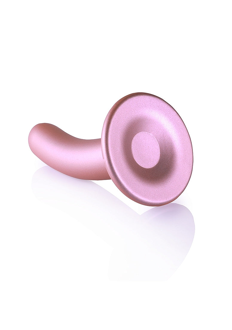 Shots Toys | OUCH! Smooth G-Spot Dildo - 5" / 12 cm - Rose Gold