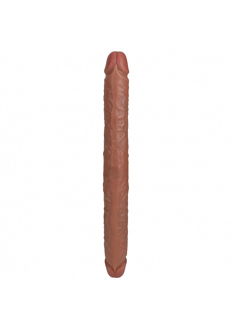 Shots Toys | REALROCK 40cm Thick Double Dildo - Tan (16") Thick Double Dong
