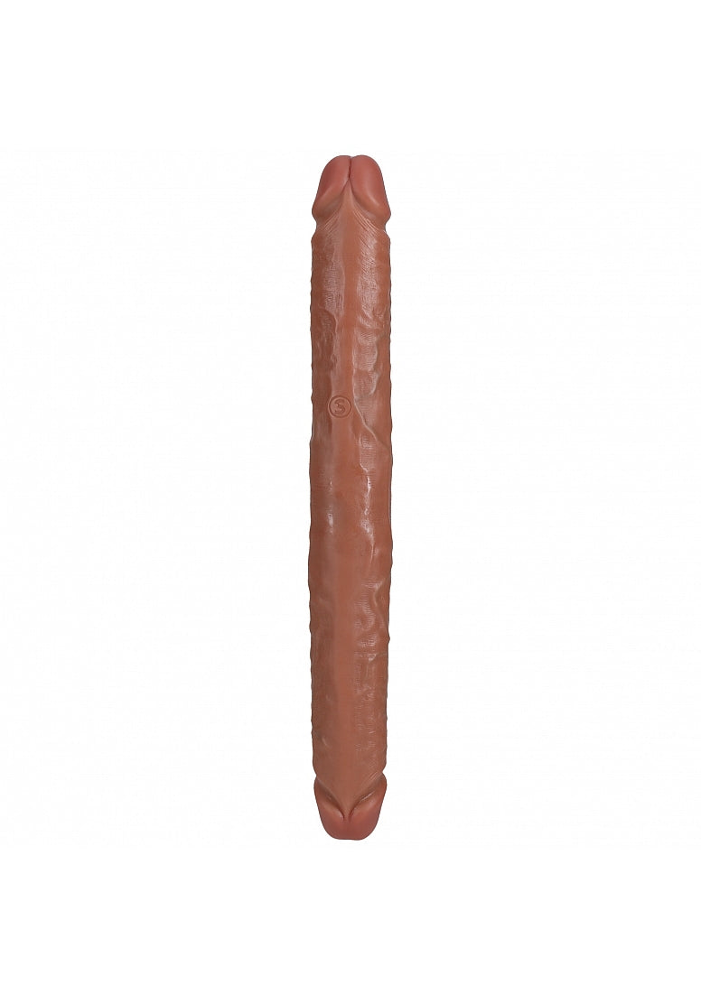 Shots Toys | REALROCK 35cm Thick Double Dildo - Tan (14") Thick Double Dong