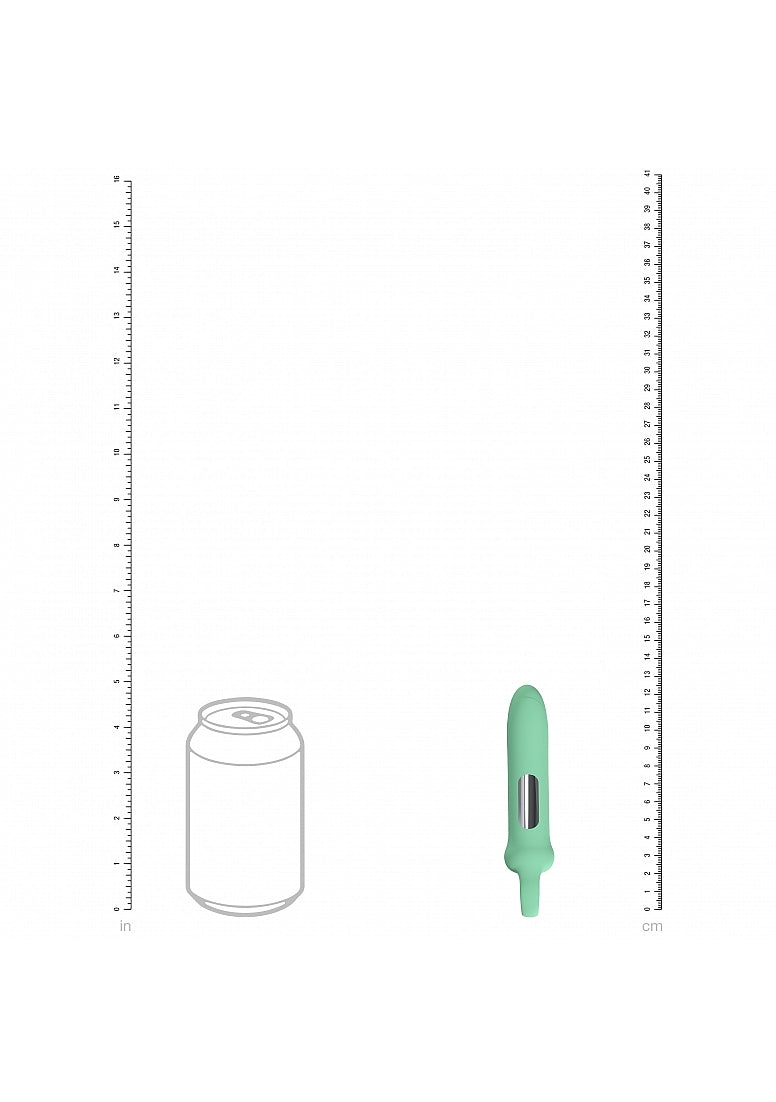 Shots Toys | LOVELINE Harmony Loop Grip - Bullet Massager Vibrator - Green