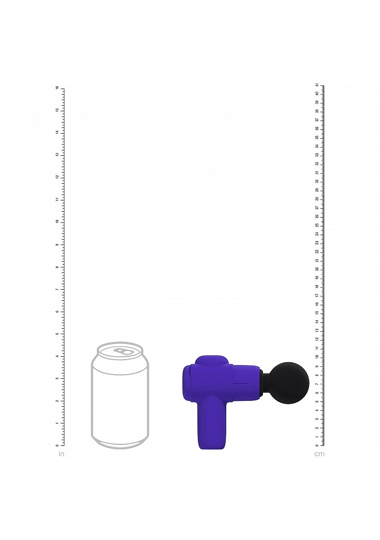 Shots Toys | LOVELINE MicroBoost Massager - Mini Massage Gun - Purple