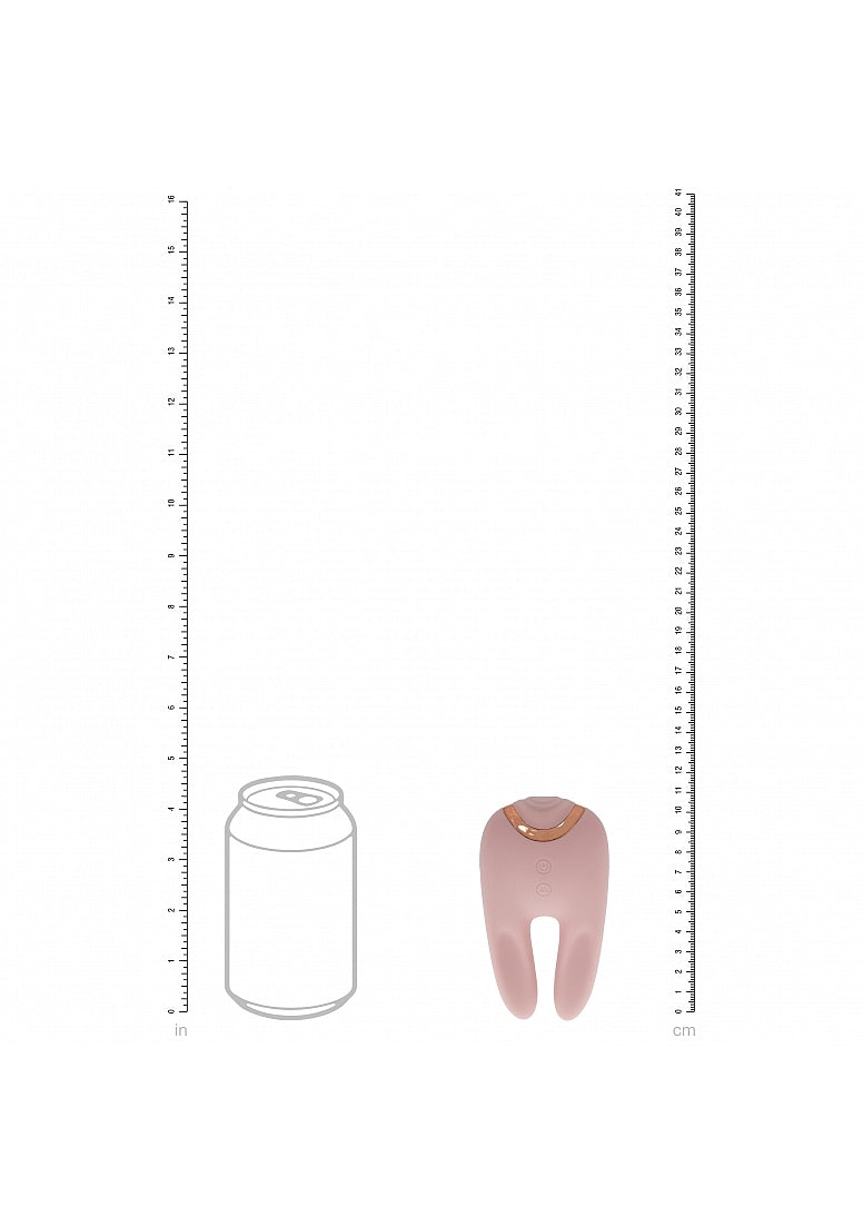 Shots Toys | LOVELINE Bonnie - Double-Ended Clitoral Vibrator - Pink