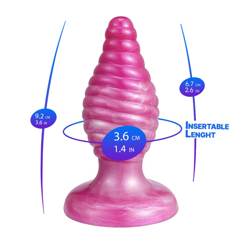 Adrien Lastic Silexd Plug Fantasy Liquid Silicone M Plug Cherry