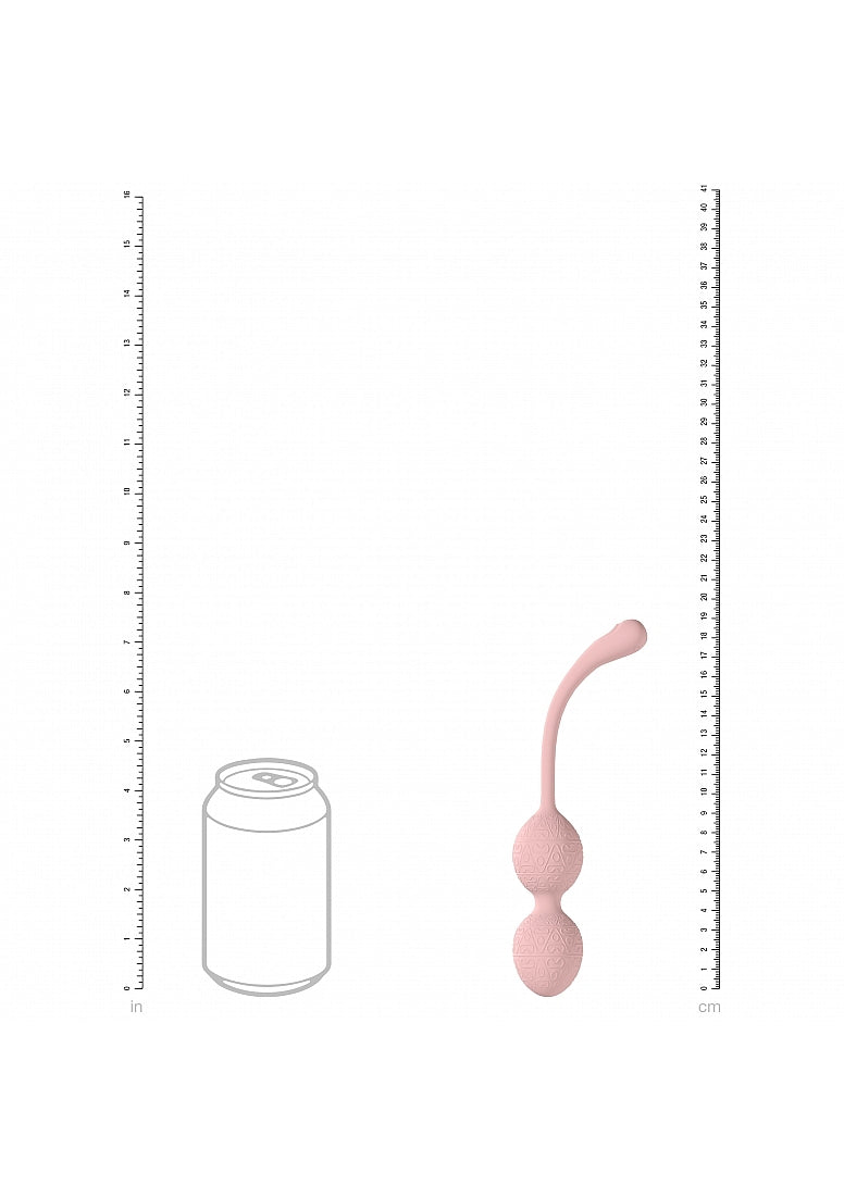 Shots Toys | LOVELINE PelviFit - Remote Control Beads Kegel Vibrator - Pink
