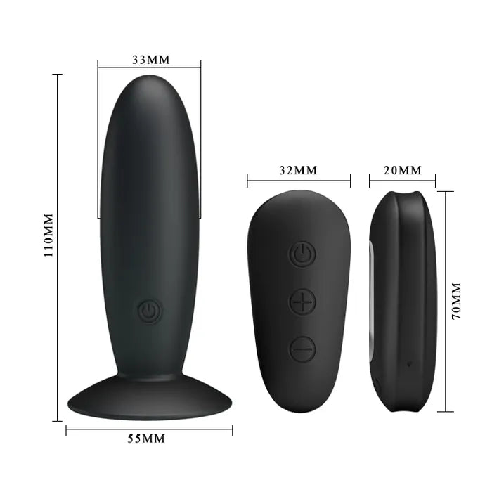 Pretty Love Mr Play Remote Control Vibrating Anal Plug