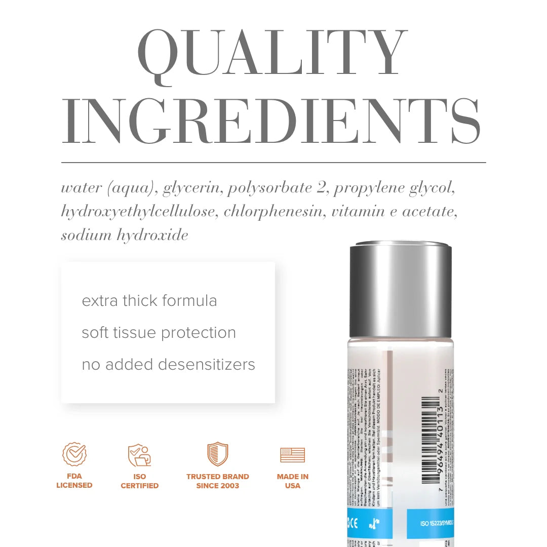 JO H2O Anal Thick Water Based Lubricant 2oz/60ml