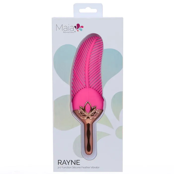 Maia Toys | Maia RAYNE - Pink Feather Vibrator