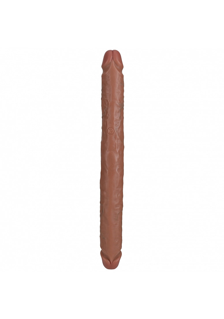 Shots Toys | REALROCK 35cm Slim Double Dildo - Tan (14") Slim