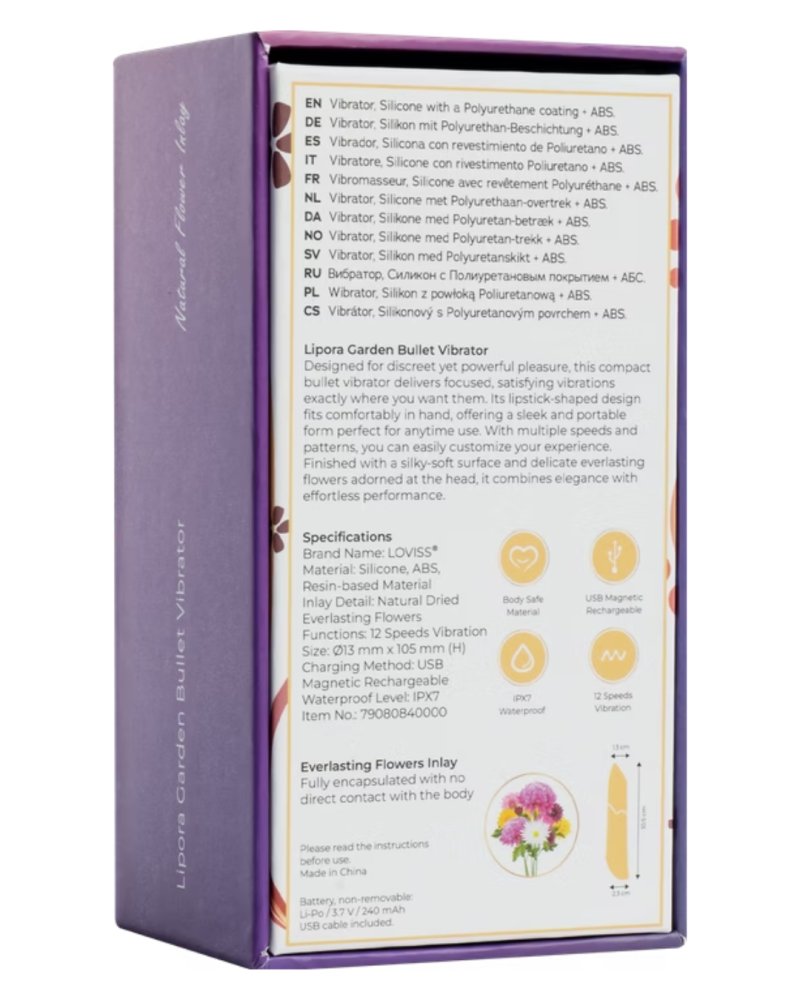 Loviss Lipora Garden Bullet Vibrator
