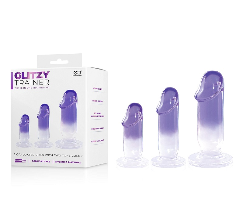 Excellent Power Glitzy Trainer 3 In 1 Dong 5 Kit - Purple