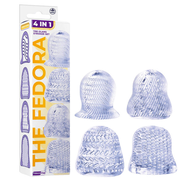 Excellent Power The Fedora 4 Set Masturbator Transparent