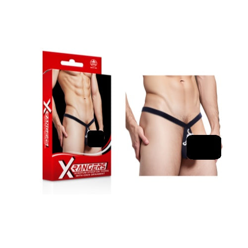 Excellent Power X-Rangers Underware With Ornament Black