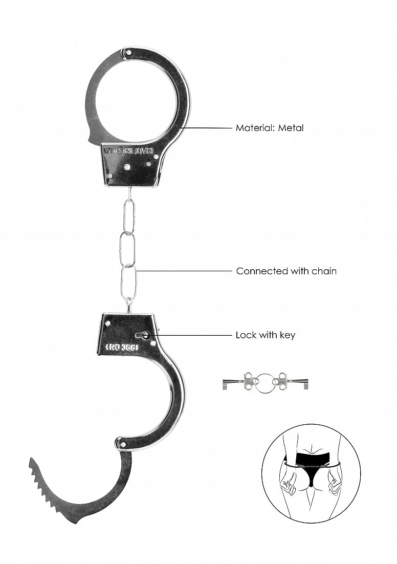 Shots Toys | OUCH! Beginners Handcuffs - Metal