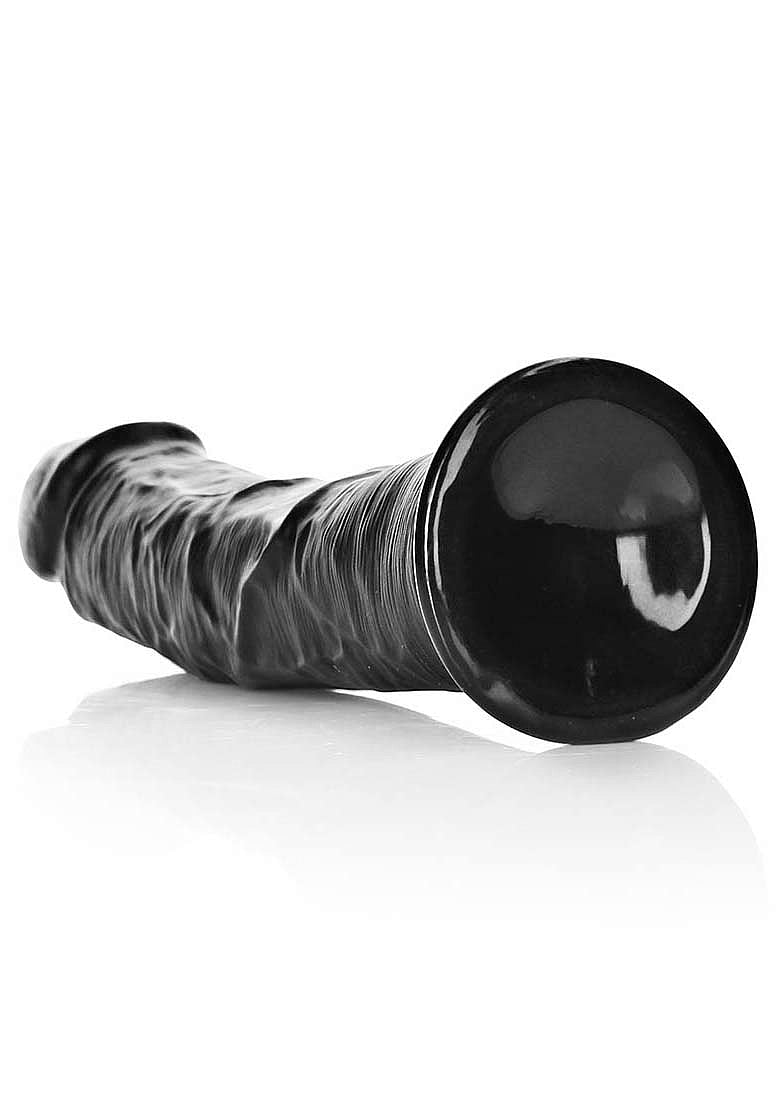 Shots Toys | REALROCK Realistic Regular Curved Dildo - Black 25.5cm (10") Dong