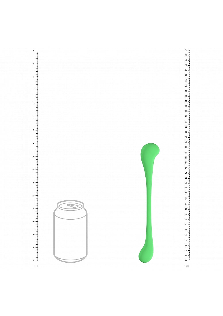 Shots Toys | LOVELINE FlexEase - Remote Controlled Flexible Dual Ended Vibrator - Green
