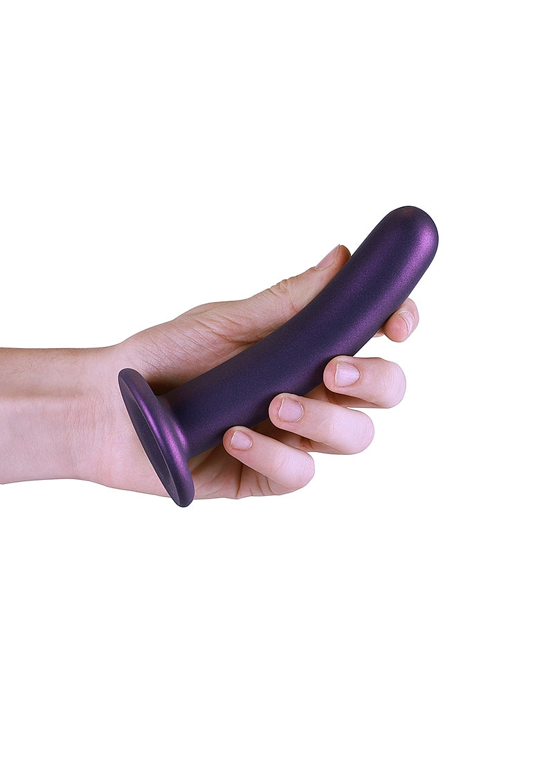 Shots Toys | OUCH! Smooth G-Spot Dildo - 6" / 14.5 cm - Metallic Purple