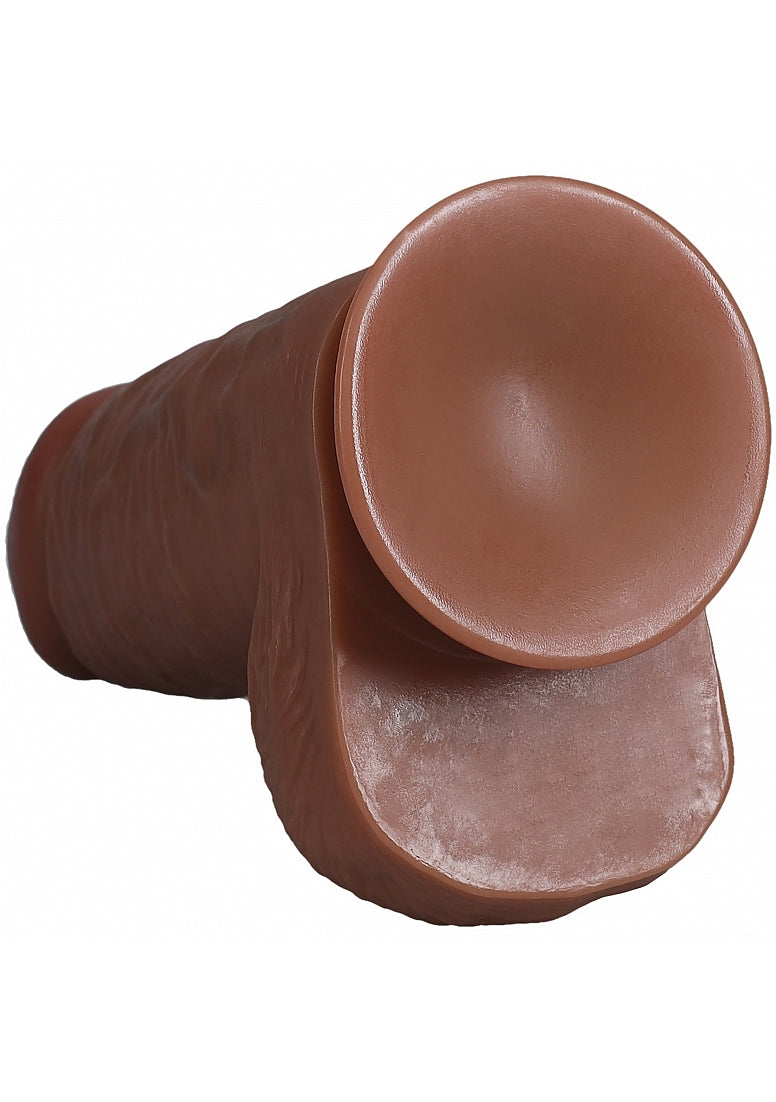 Shots Toys | REALROCK - Realistic Extra Thick Dildo with Balls 9" / 22.9cm - Tan