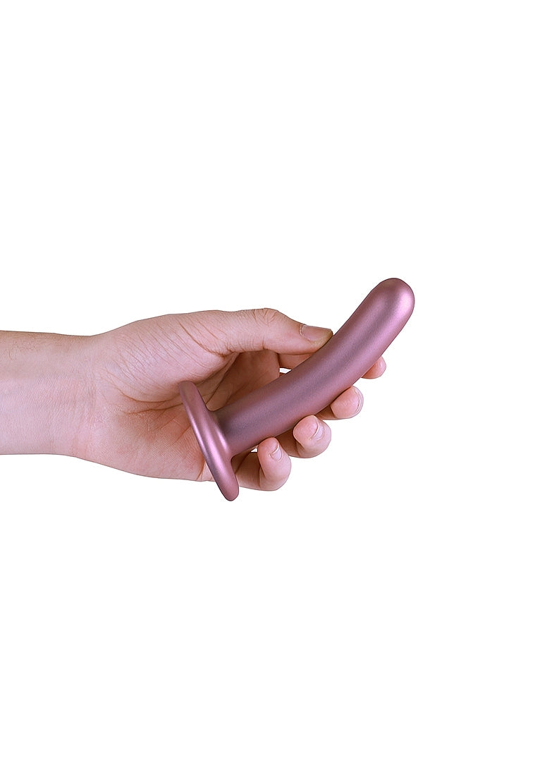 Shots Toys | OUCH! Smooth G-Spot Dildo - 5" / 12 cm - Rose Gold