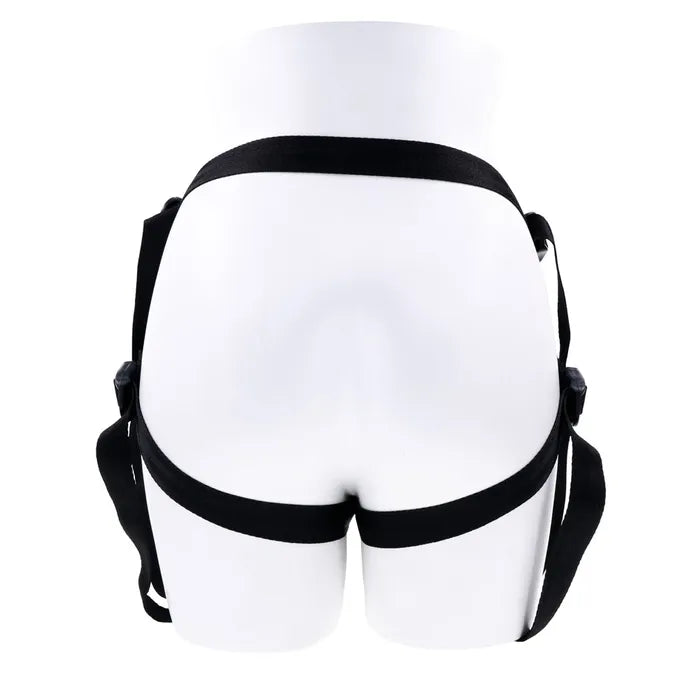 Sportsheets Dual Desires Strap On - Black Adjustable Strap-On Harness (No Probe Included)