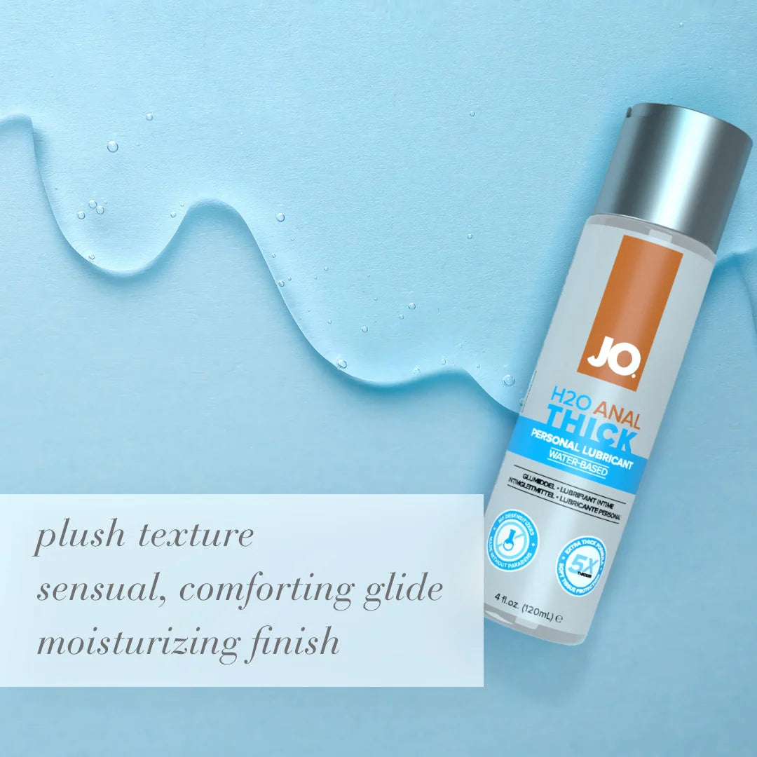 JO H2O Anal Thick Water Based Lubricant 4oz/120ml