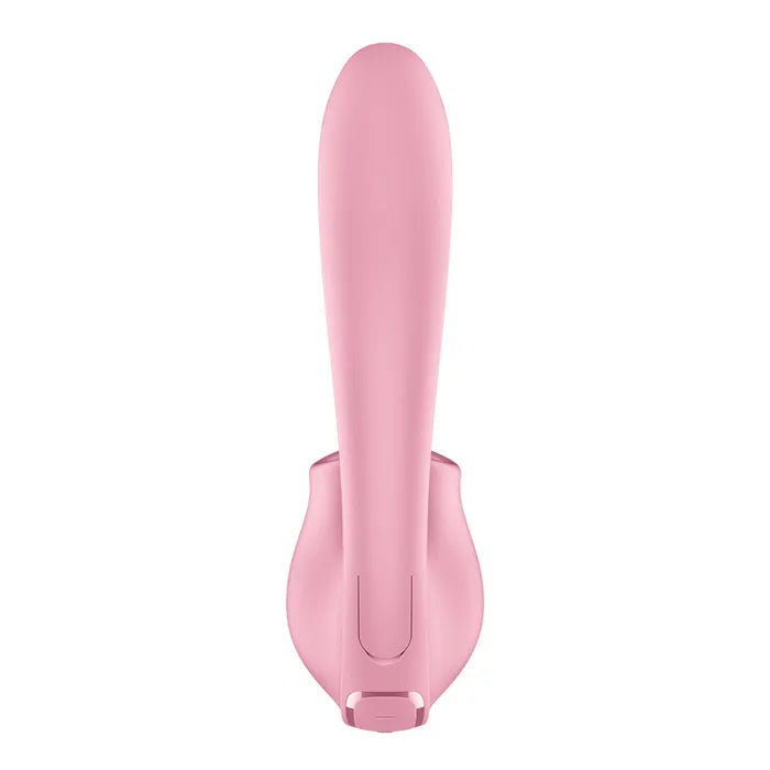 Satisfyer Tongue Genius - Pink Flicking Clitoral G-Spot Stimulator Vibrator