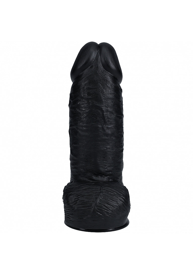 Shots Toys | REALROCK - Realistic Extra Thick Dildo with Balls 9" / 22.9cm - Black