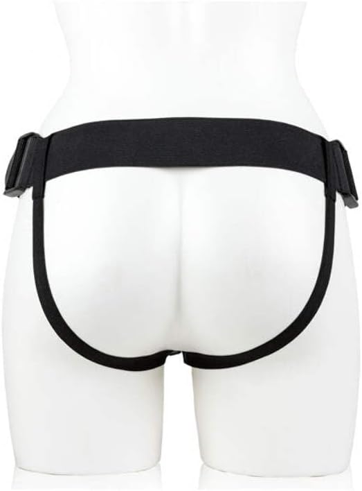 Shots Toys | REALROCK Vibrating Hollow Strap-On - 6" / 15.5cm Black