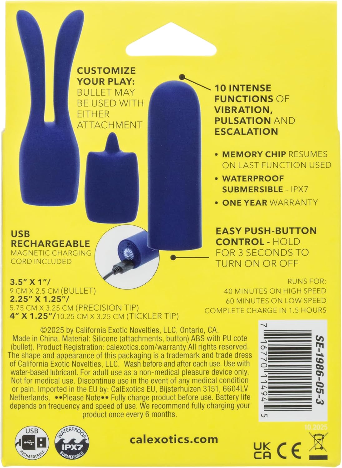 Calexotics Pleasure Kits Temptation Collection - Sex Toy Kit for Her