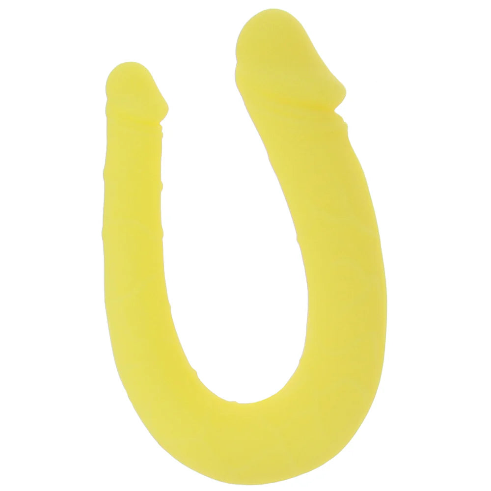 Calexotics Boundless™ AC/DC Double Ended Dong Dildo Yellow
