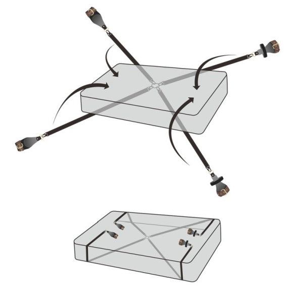 Lovetoy | Rebellion Reign Under Mattress Bed Restraint