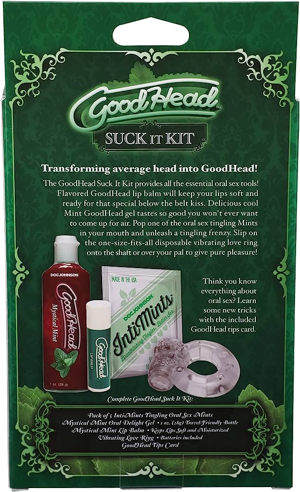 Doc Johnson GoodHead Kit For Him Mint