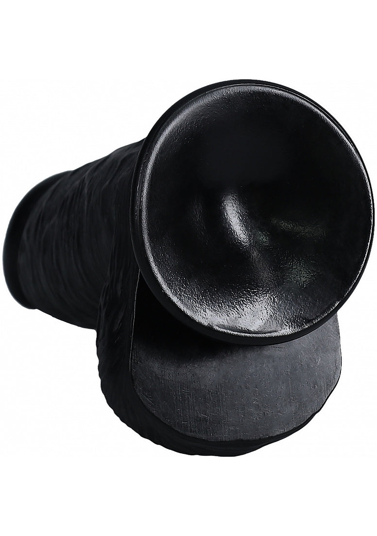 Shots Toys | REALROCK Realistic Extra Thick Dildo with Balls - 8" / 20cm - Black