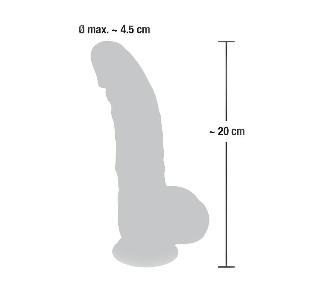Orion | You2Toys Medical Silicone 8" Curved Dildo