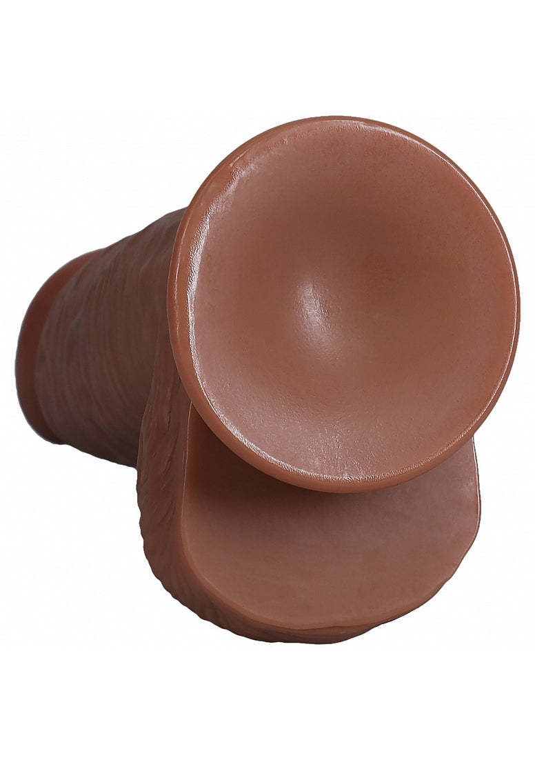 Shots Toys | REALROCK Realistic Extra Thick Dildo with Balls - 8" / 20cm - Tan