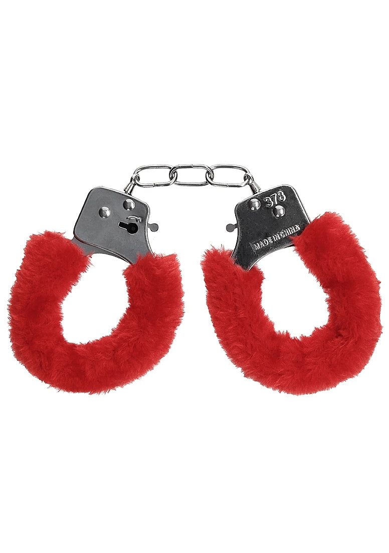 Shots Toys | OUCH! Pleasure Handcuffs Furry - Red