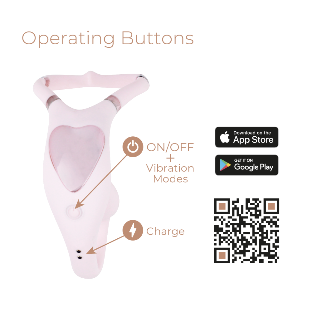 Adrien Lastic Venus Clitoral and G-Spot Stimulator - Double Vibrator (App)