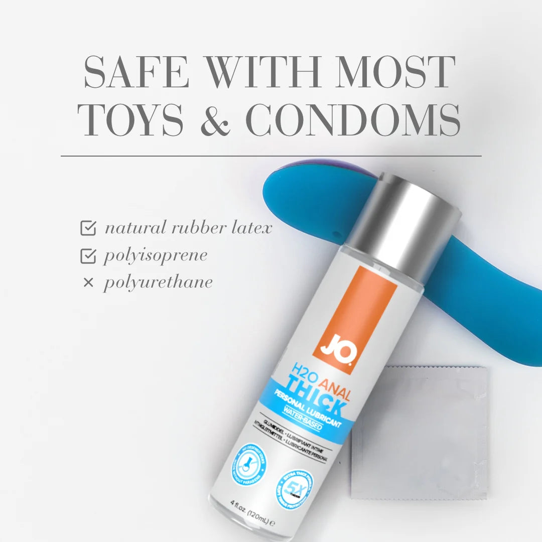 JO H2O Anal Thick Water Based Lubricant 8oz/240ml