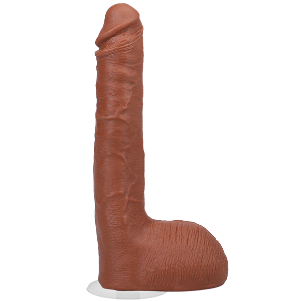 Doc Johnson Signature Cocks - Ricky Johnson - 10" ULTRASKYN Cock Vac-U-Lock Suction Cup Dildo