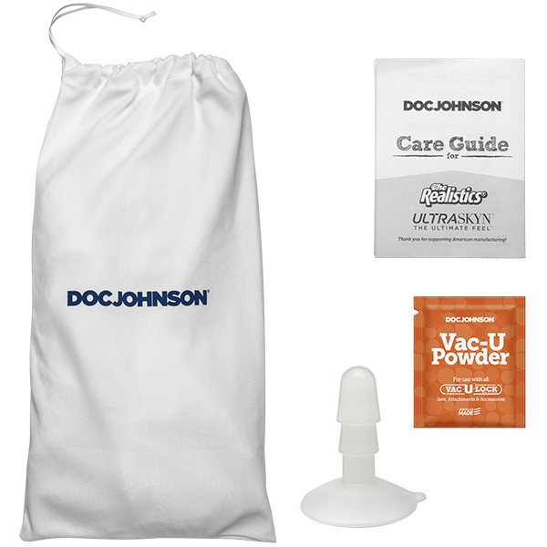 Doc Johnson Signature Cocks - Anton Harden - 12" ULTRASKYN Cock Vac-U-Lock Suction Cup Dildo
