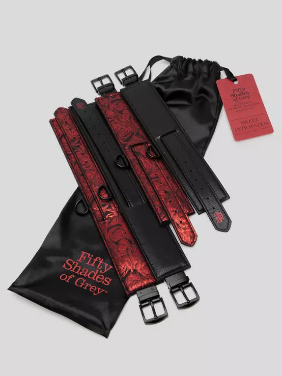 Fifty Shades of Grey Sweet Anticipation Reversible Under Mattress Restraint Set