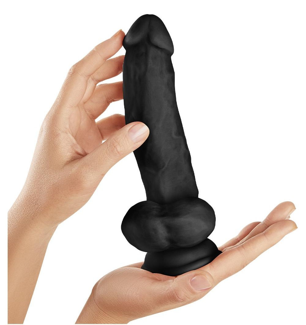Shaft MODEL N 9.5" Liquide Silicone Dong w/Balls