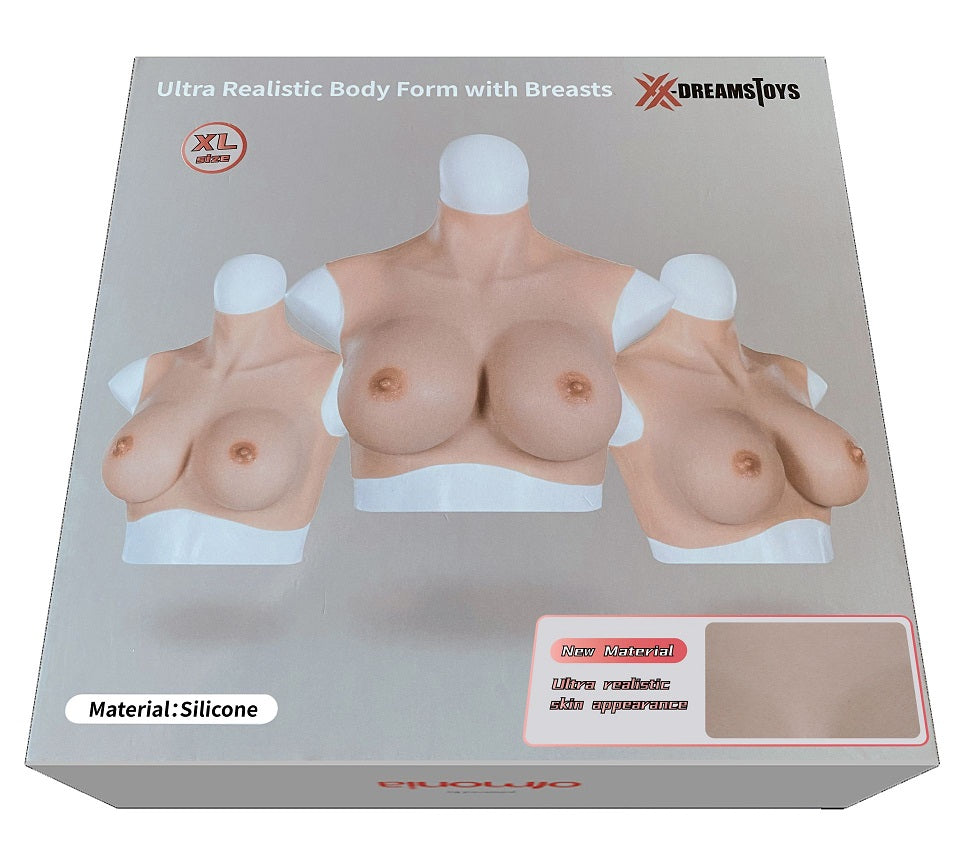 St Rubber | XX-DreamsToys Ultra Realistic Body Form with Breasts Form Size XL