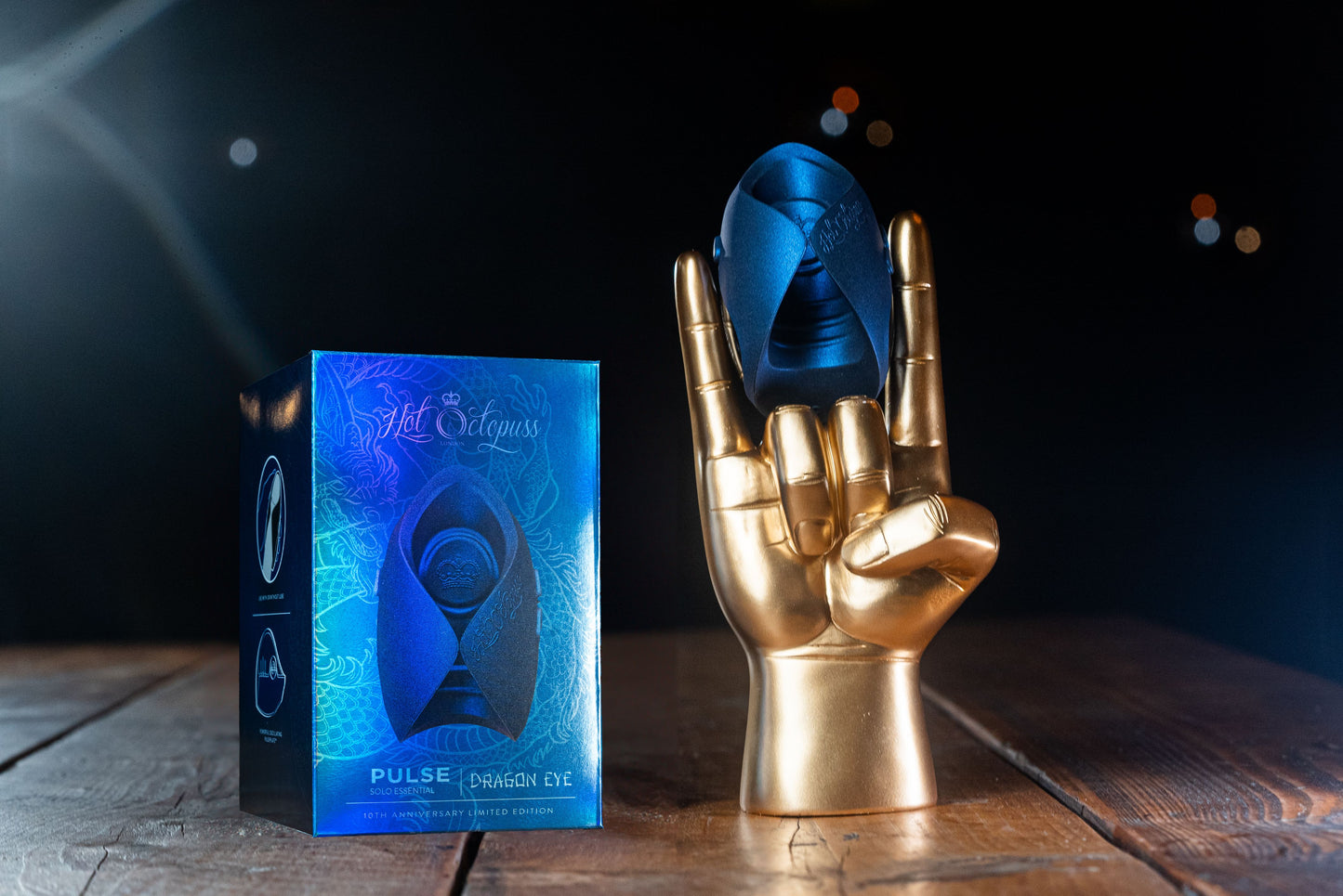 Hot Octopuss Pulse Solo Essential Male Vibrator/Pulsator Masturbator - Dragon Eye