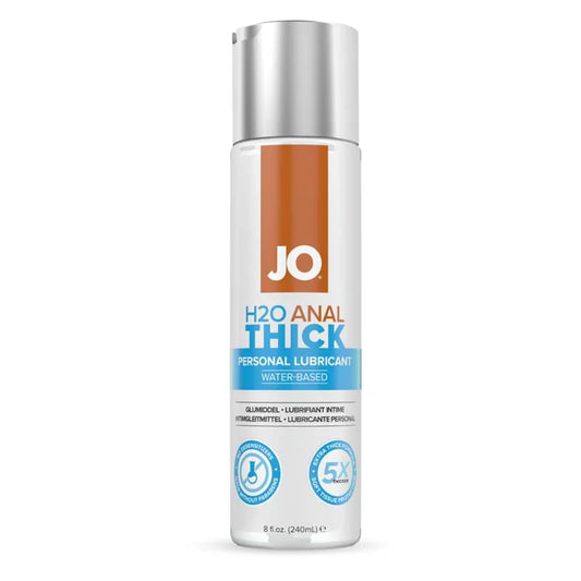 JO H2O Anal Thick Water Based Lubricant 8oz/240ml