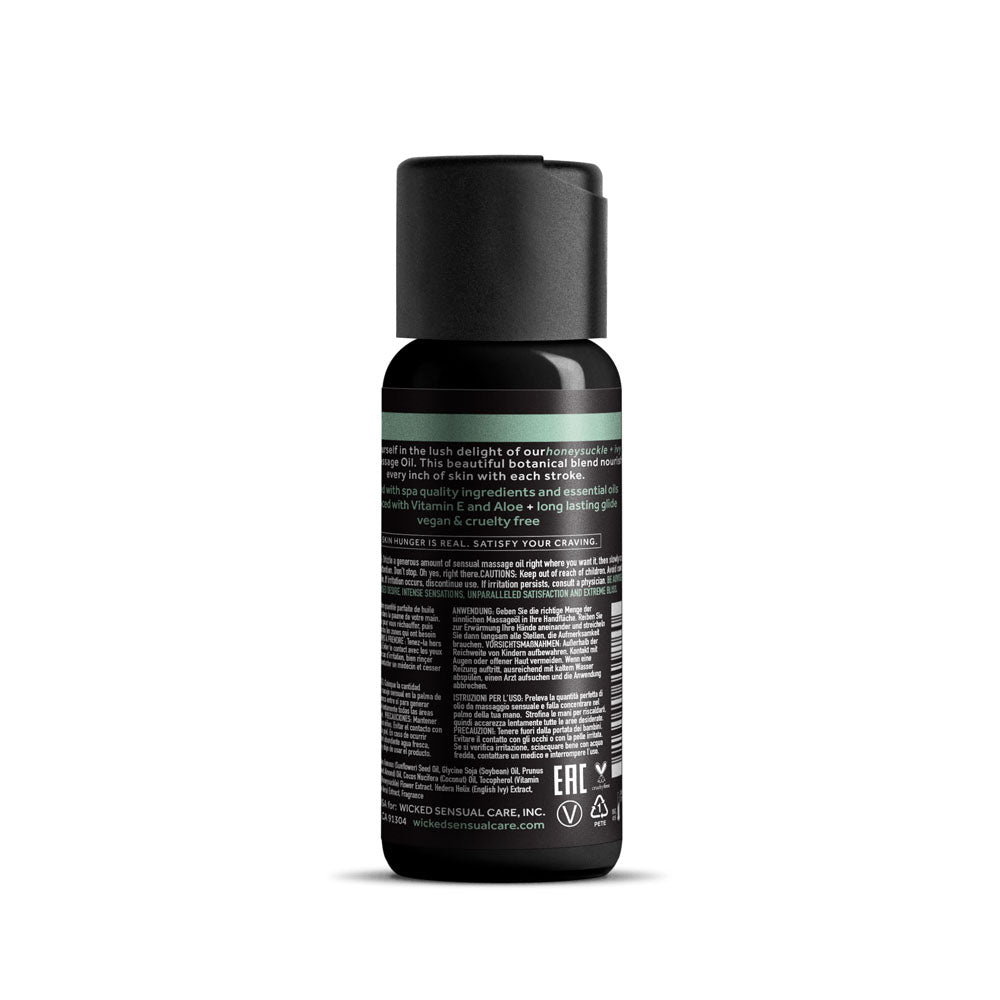 Wicked Sensual Massage Honeysuckle + Ivy 120ml