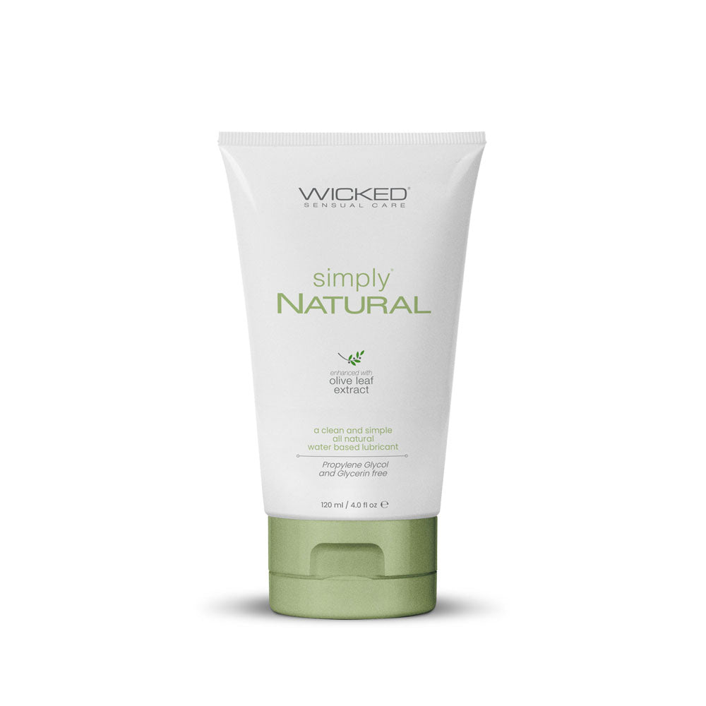 Wicked Simply Natural Water Based Lubricant 4oz/120ml