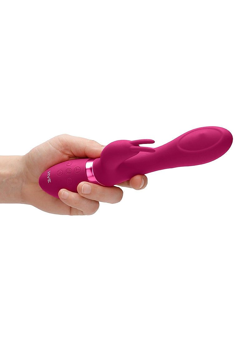 Shots Toys | VIVE Mira Spinning G-Spot Rabbit Vibrator Pink