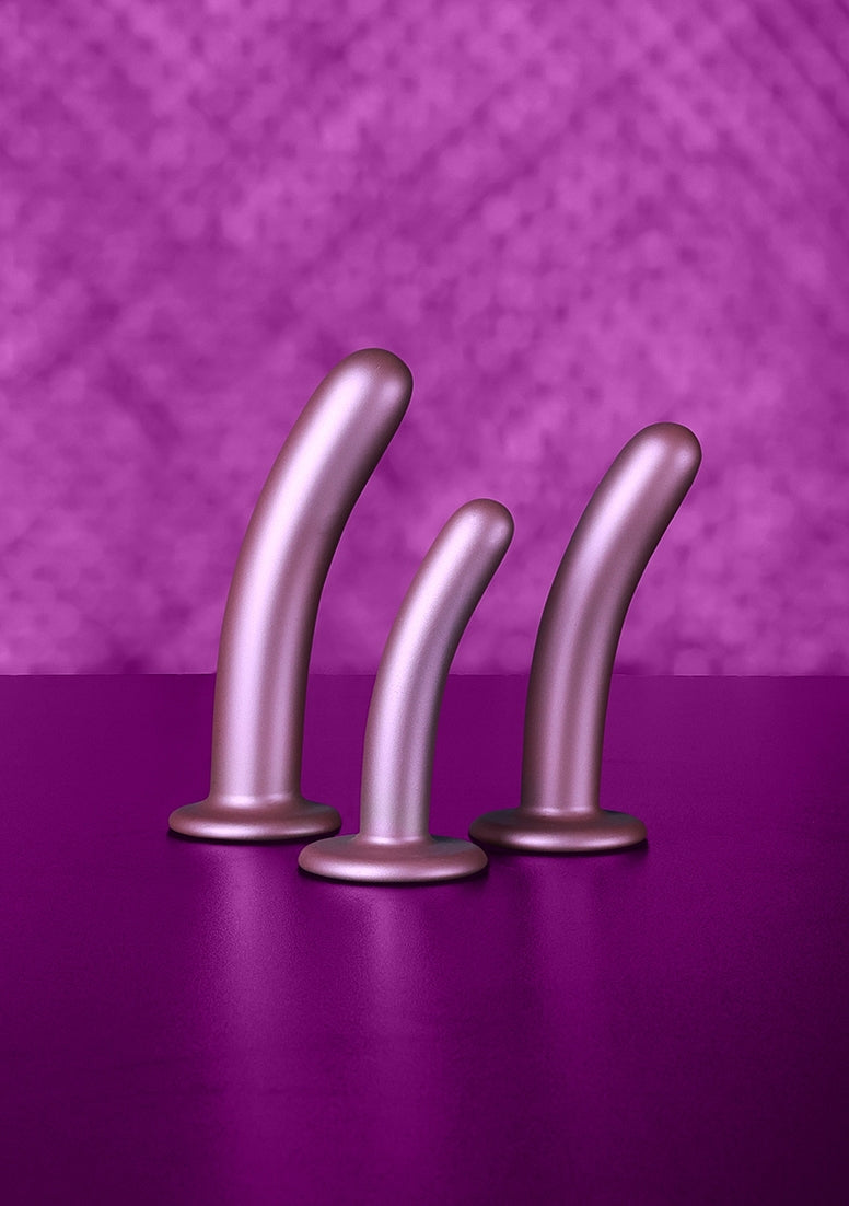 Shots Toys | OUCH! Smooth G-Spot Dildo - 6" / 14.5 cm - Rose Gold